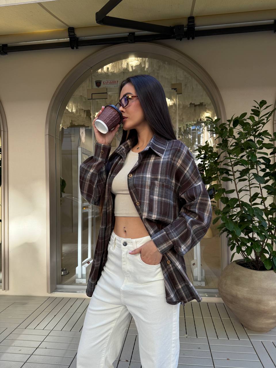 Dámská flanelová košile