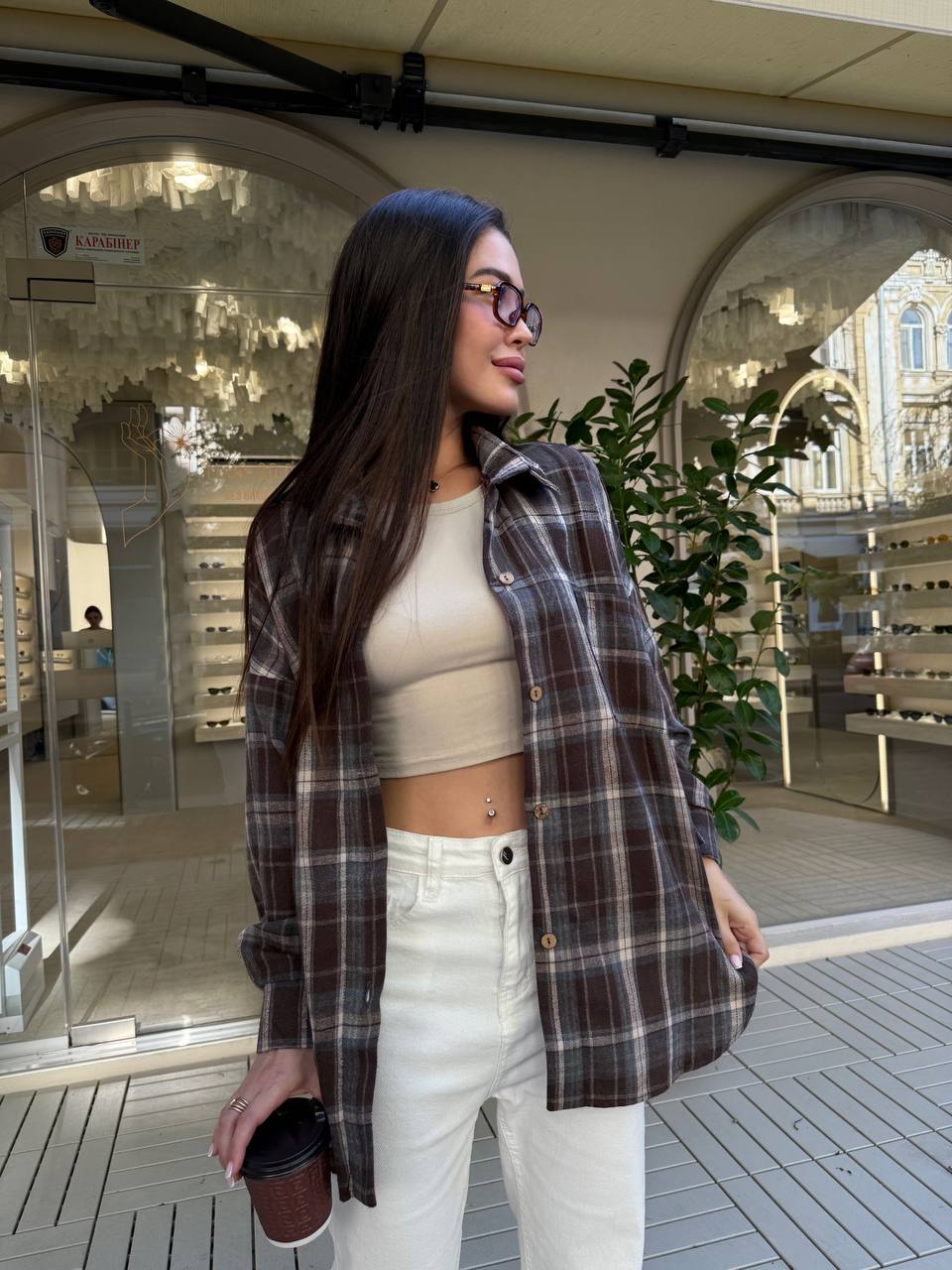 Dámská flanelová košile