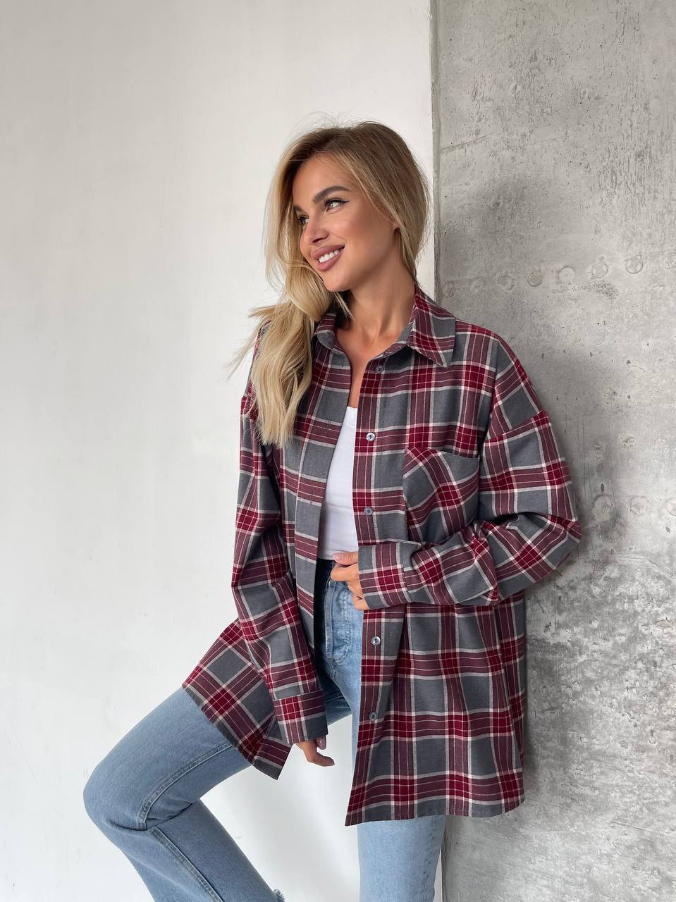 Dámská flanelová košile