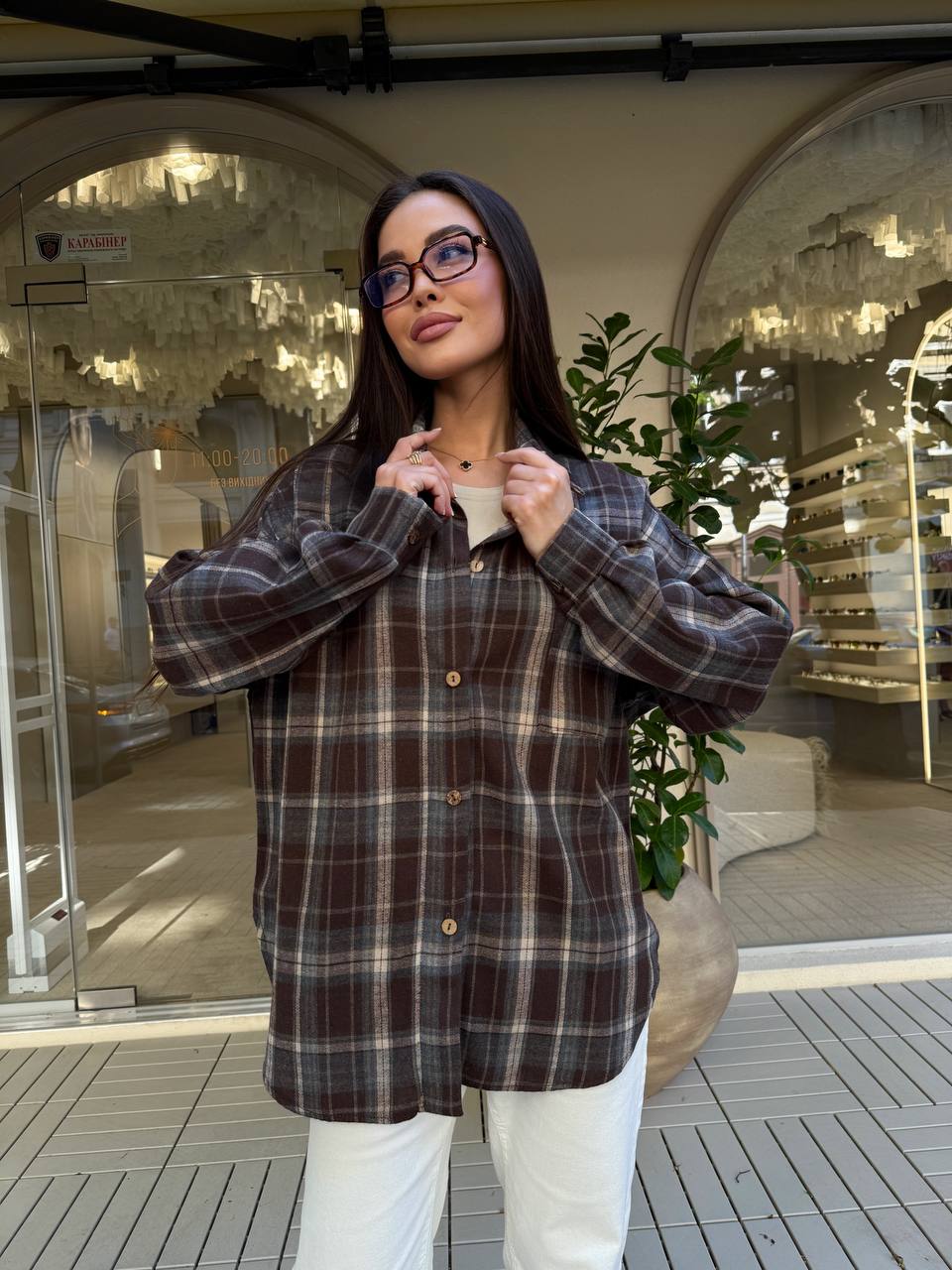 Dámská flanelová košile