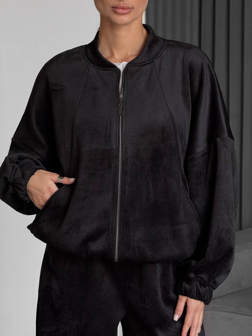 Stylový velurový komplet – prémiová kvalita