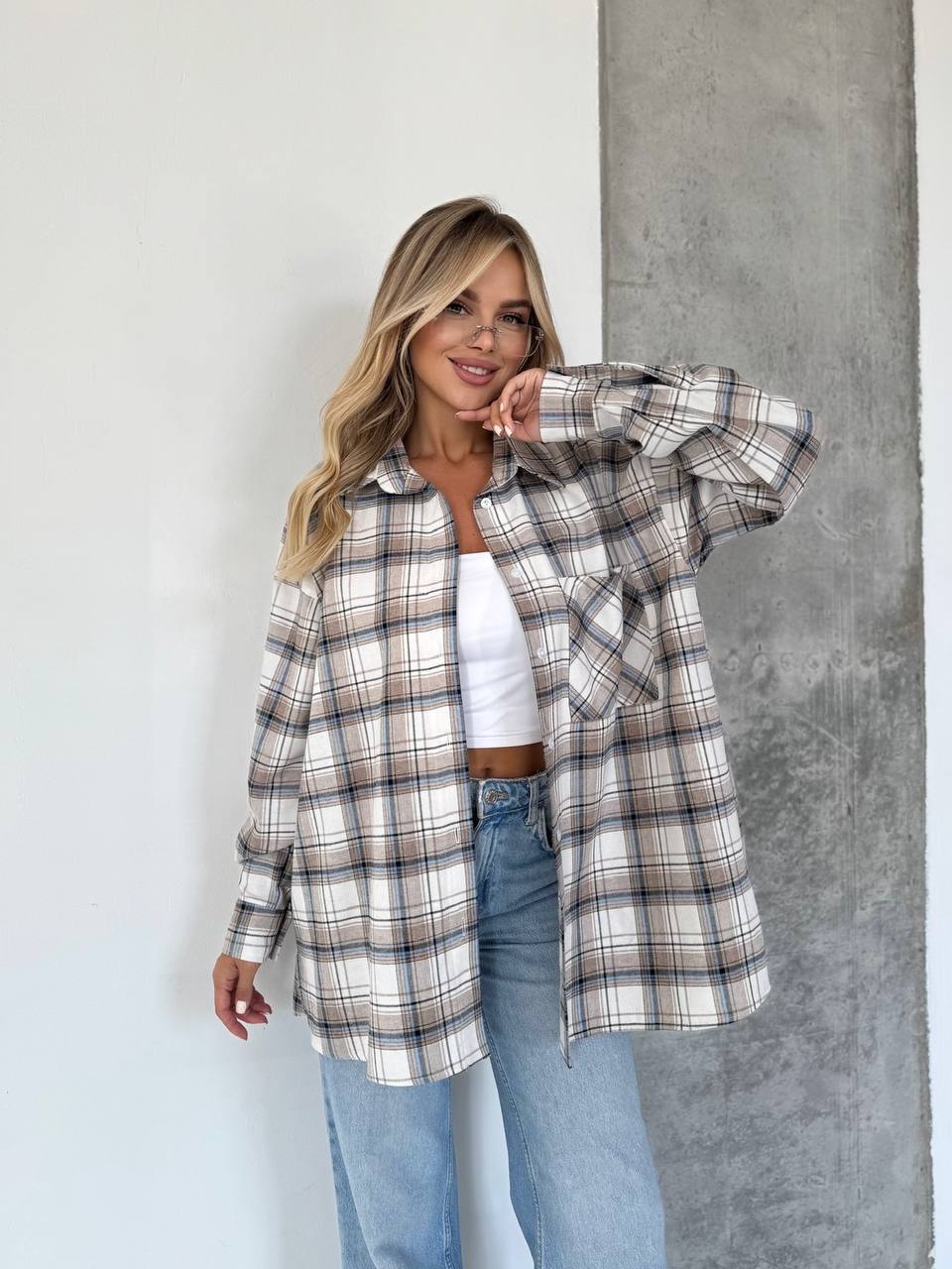 Dámská flanelová košile