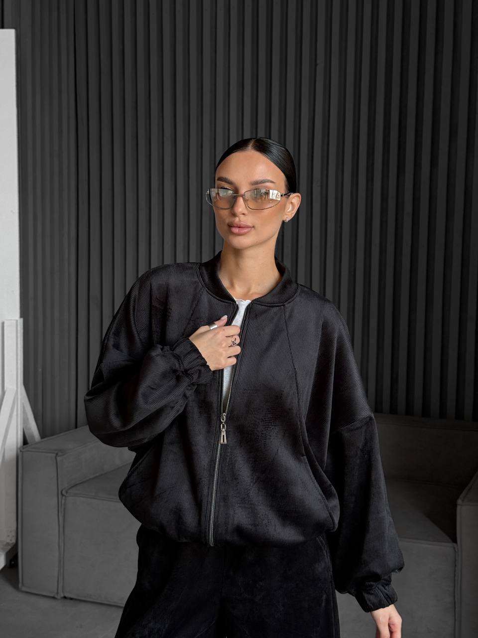 Stylový velurový komplet – prémiová kvalita