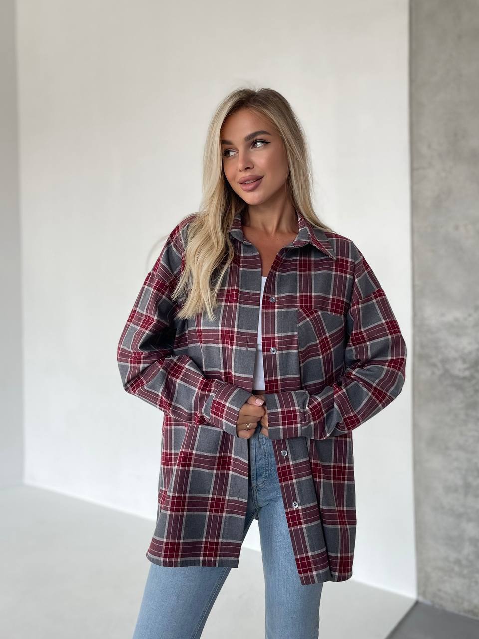 Dámská flanelová košile