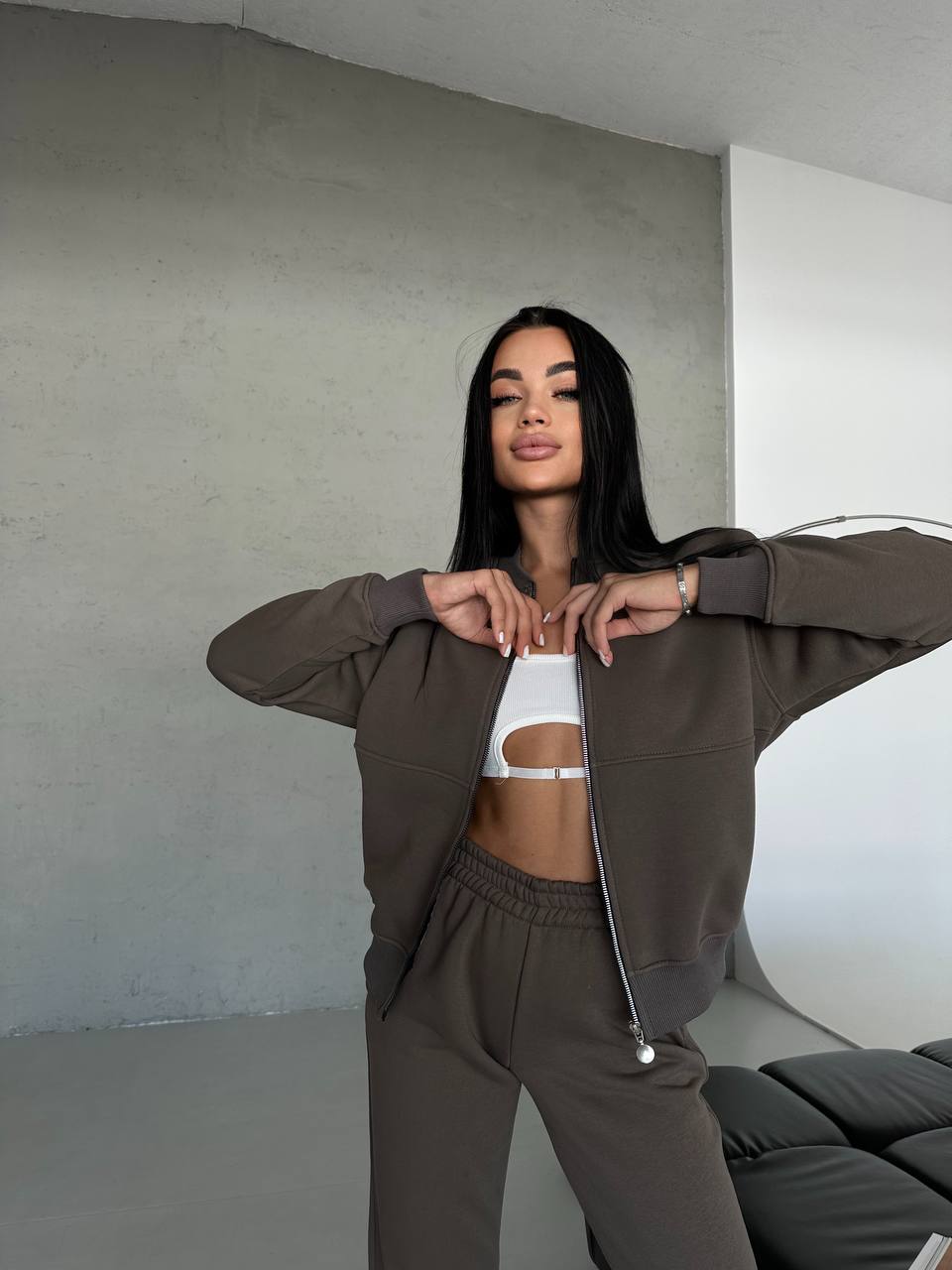 Teplý, měkoučký a kvalitně zpracovaný komplet