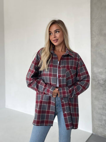 Dámská flanelová košile