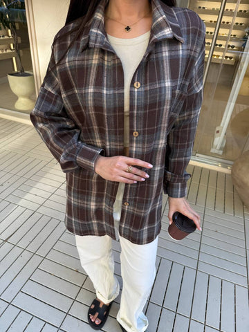 Dámská flanelová košile