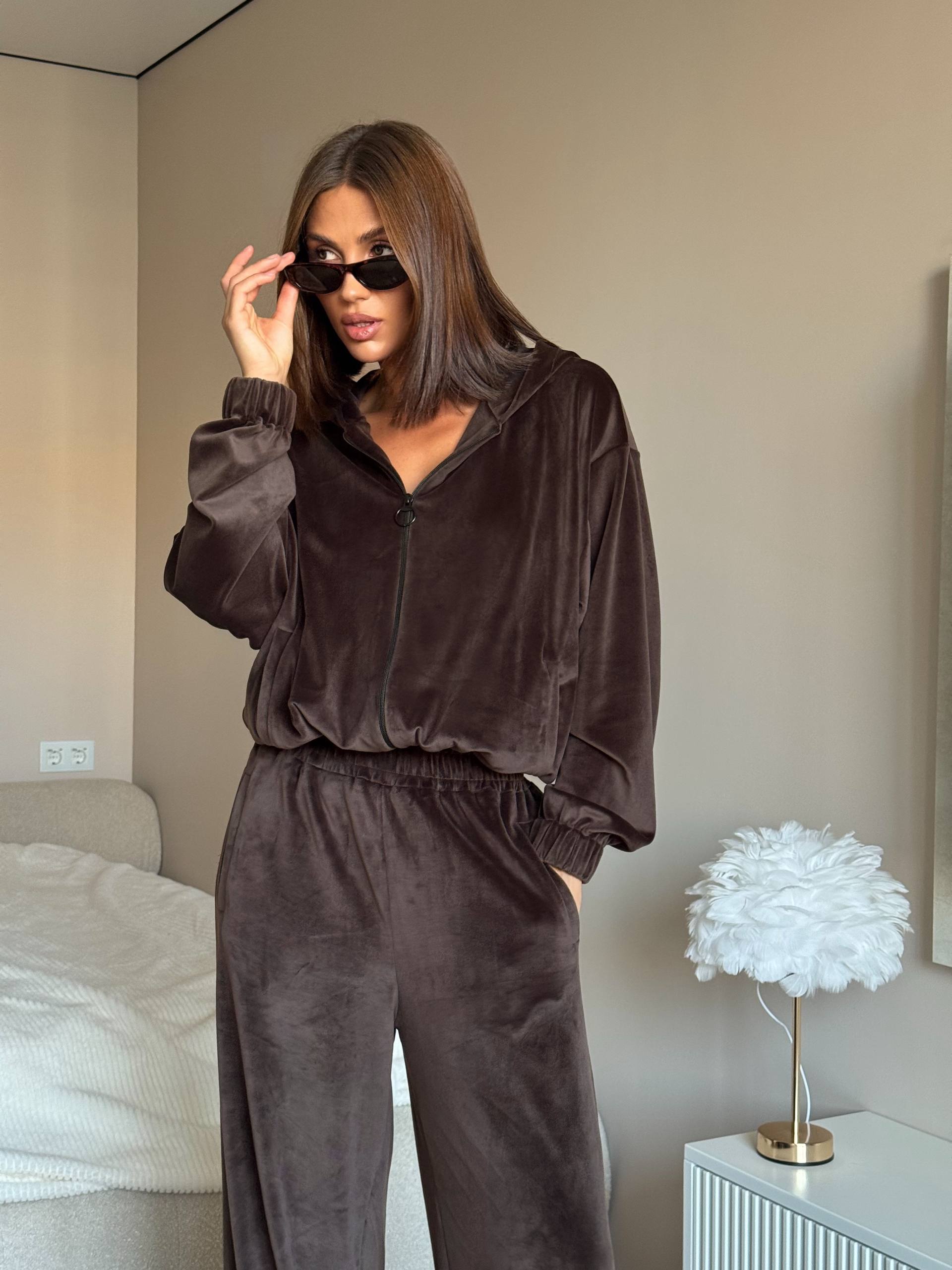 Stylový komplet trojka (mikina + top + kalhoty)