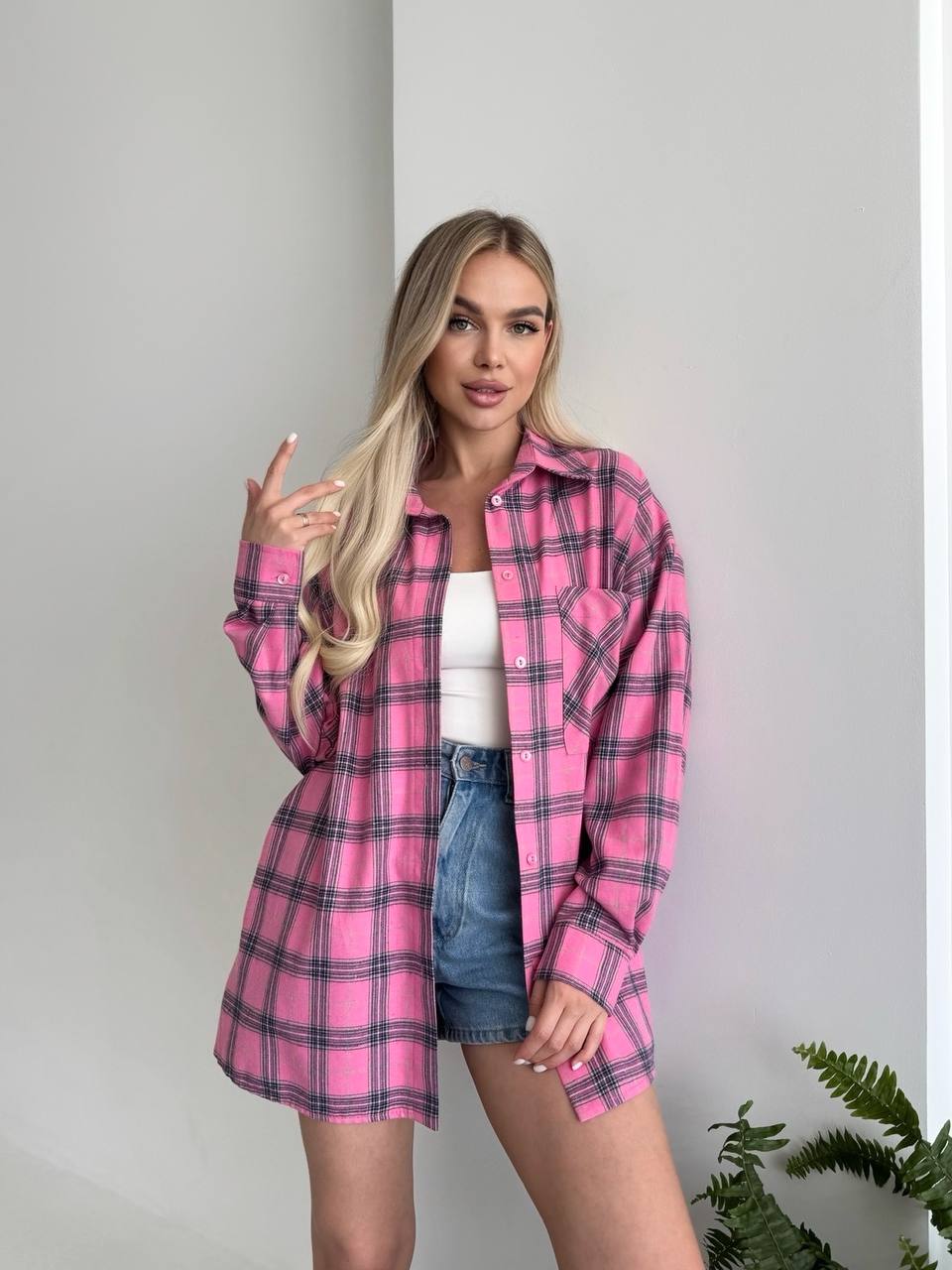 Dámská flanelová košile