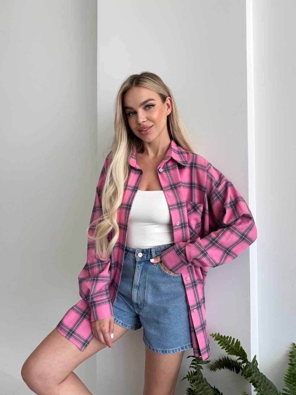 Dámská flanelová košile