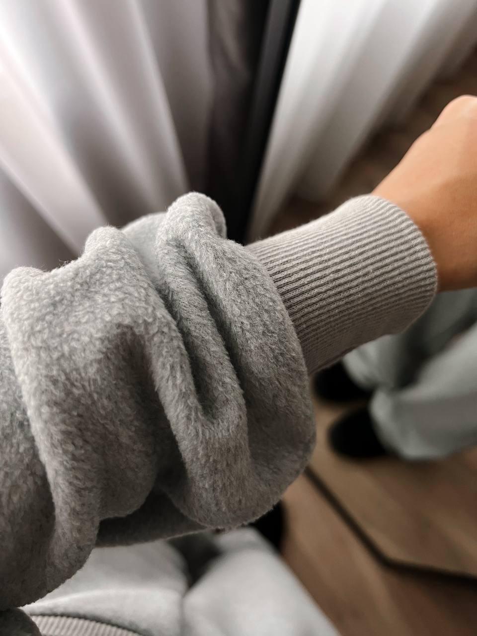 souprava z měkkého fleecu