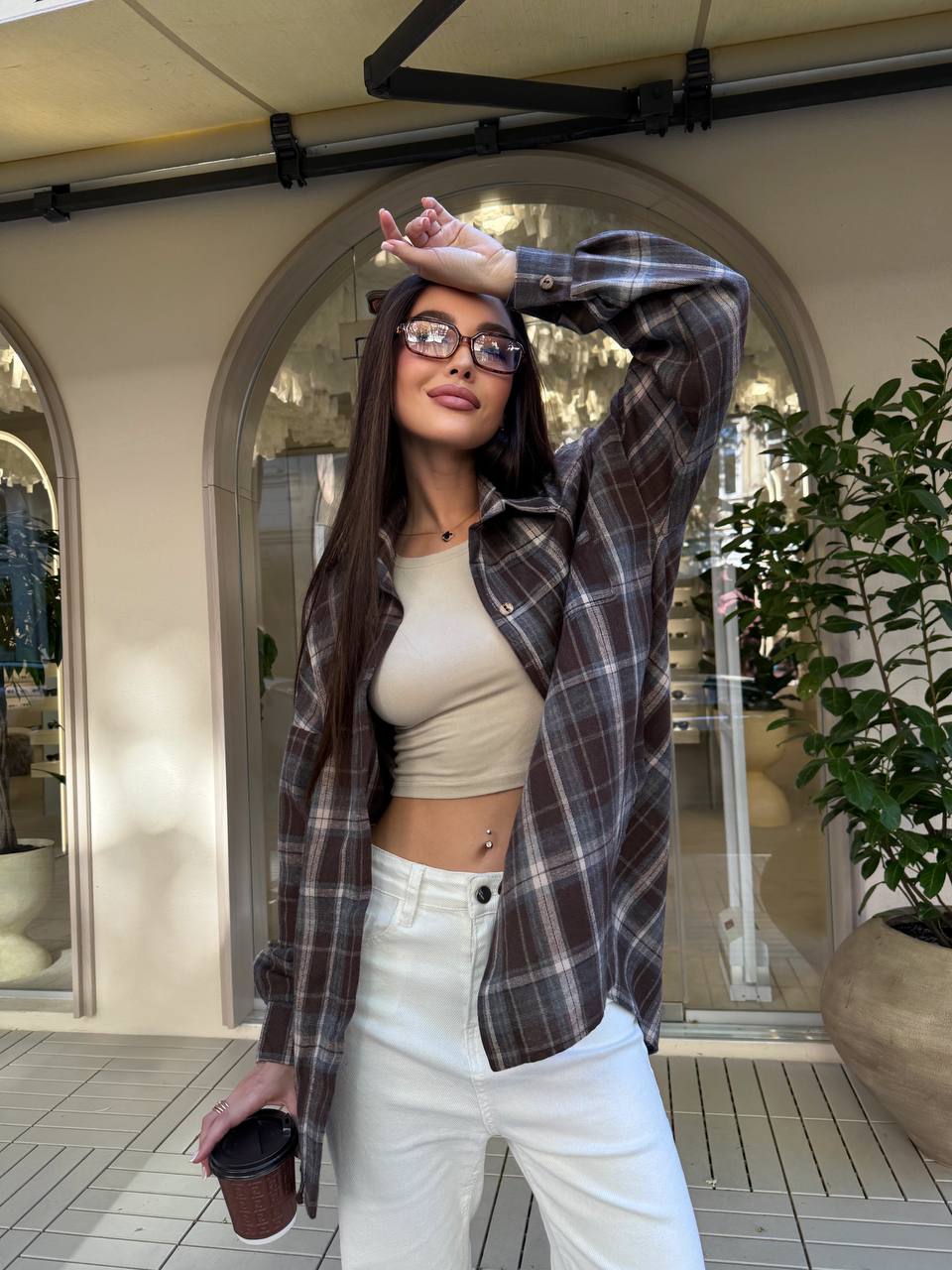 Dámská flanelová košile