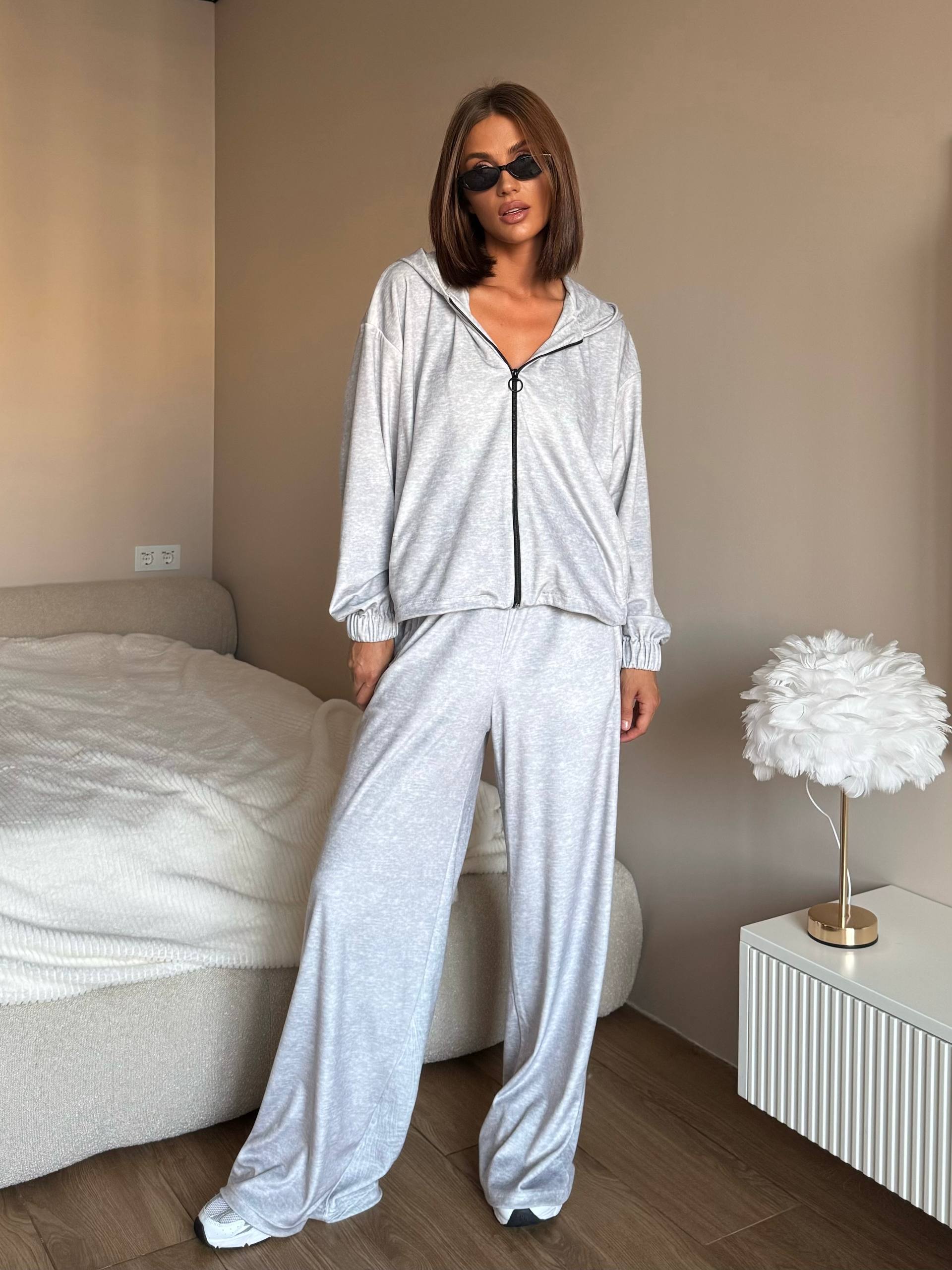 Stylový komplet trojka (mikina + top + kalhoty) ✨