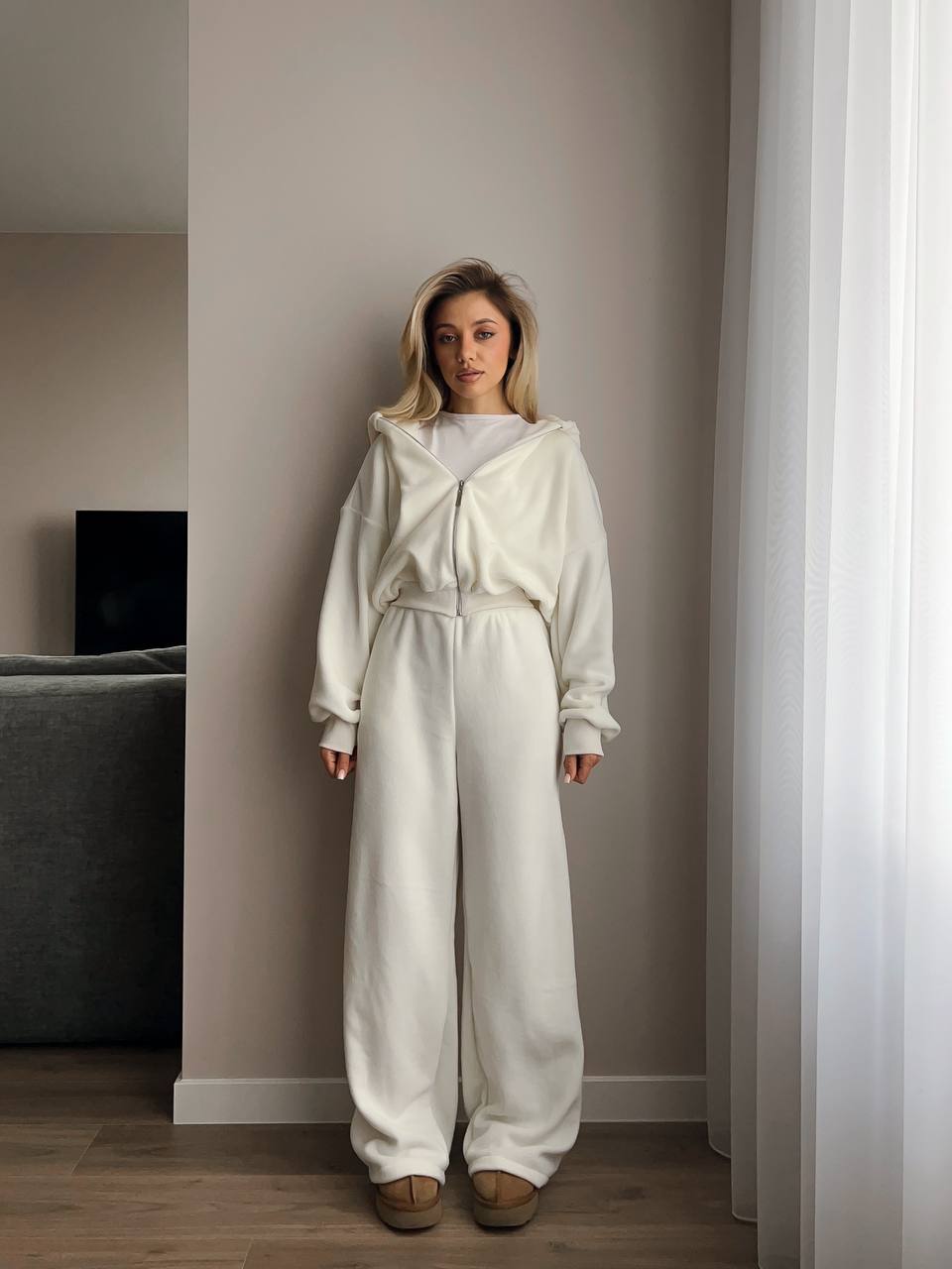 souprava z měkkého fleecu