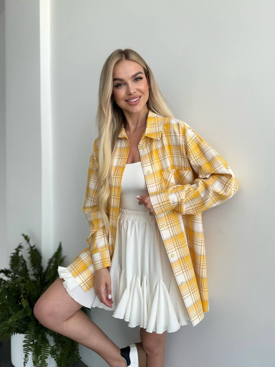 Dámská flanelová košile