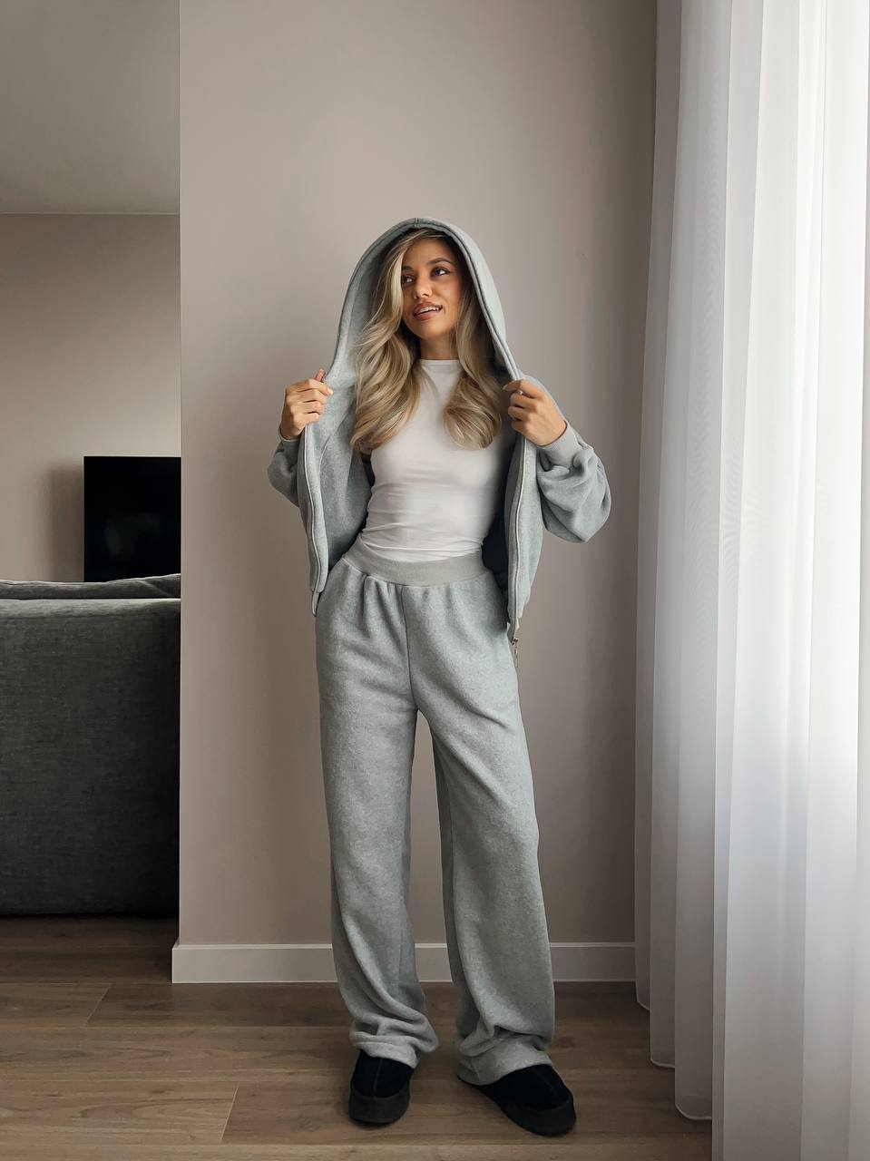 souprava z měkkého fleecu