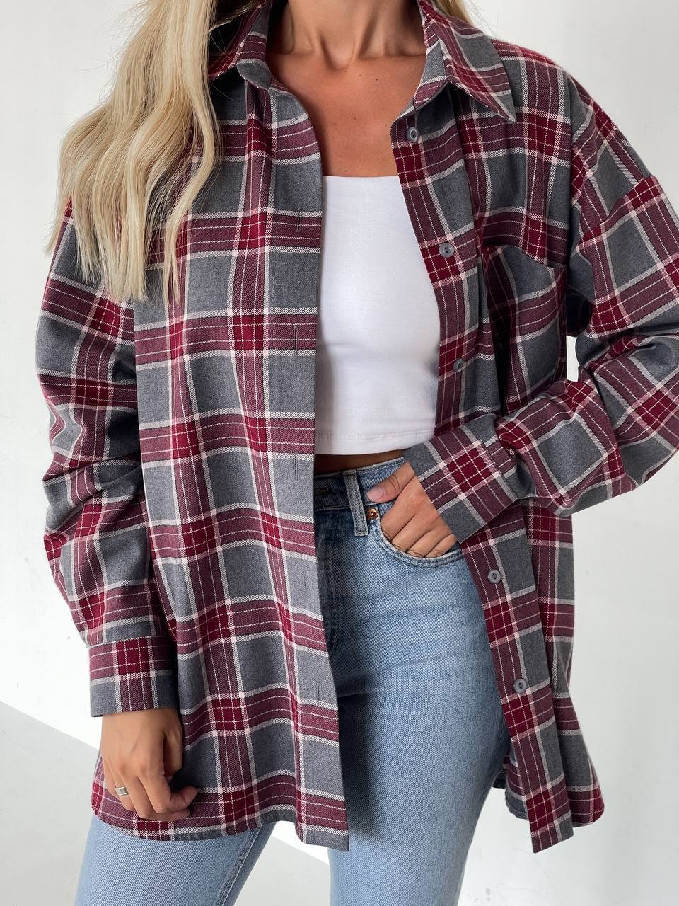 Dámská flanelová košile