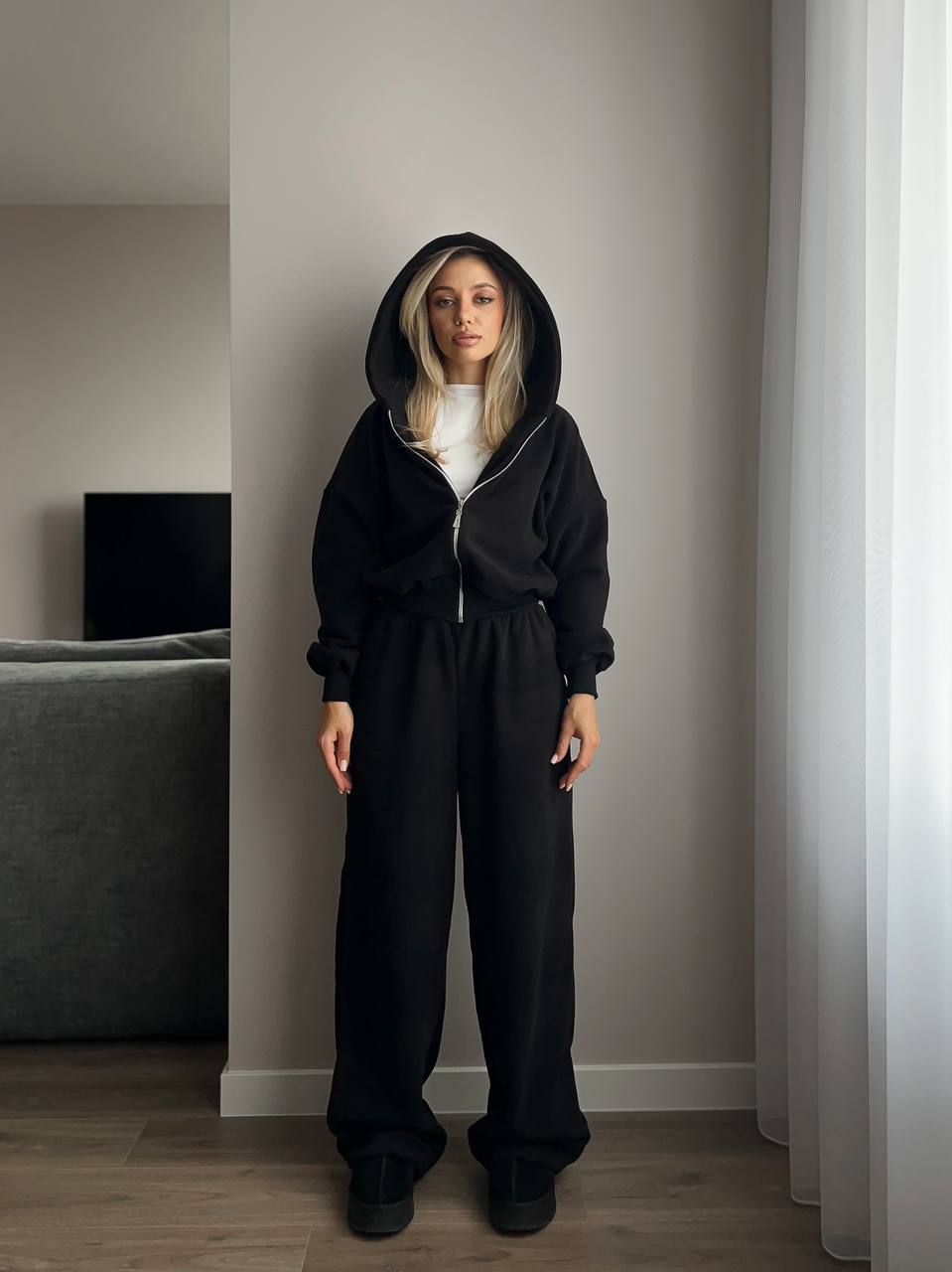 souprava z měkkého fleecu