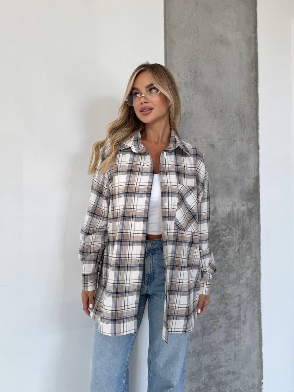 Dámská flanelová košile