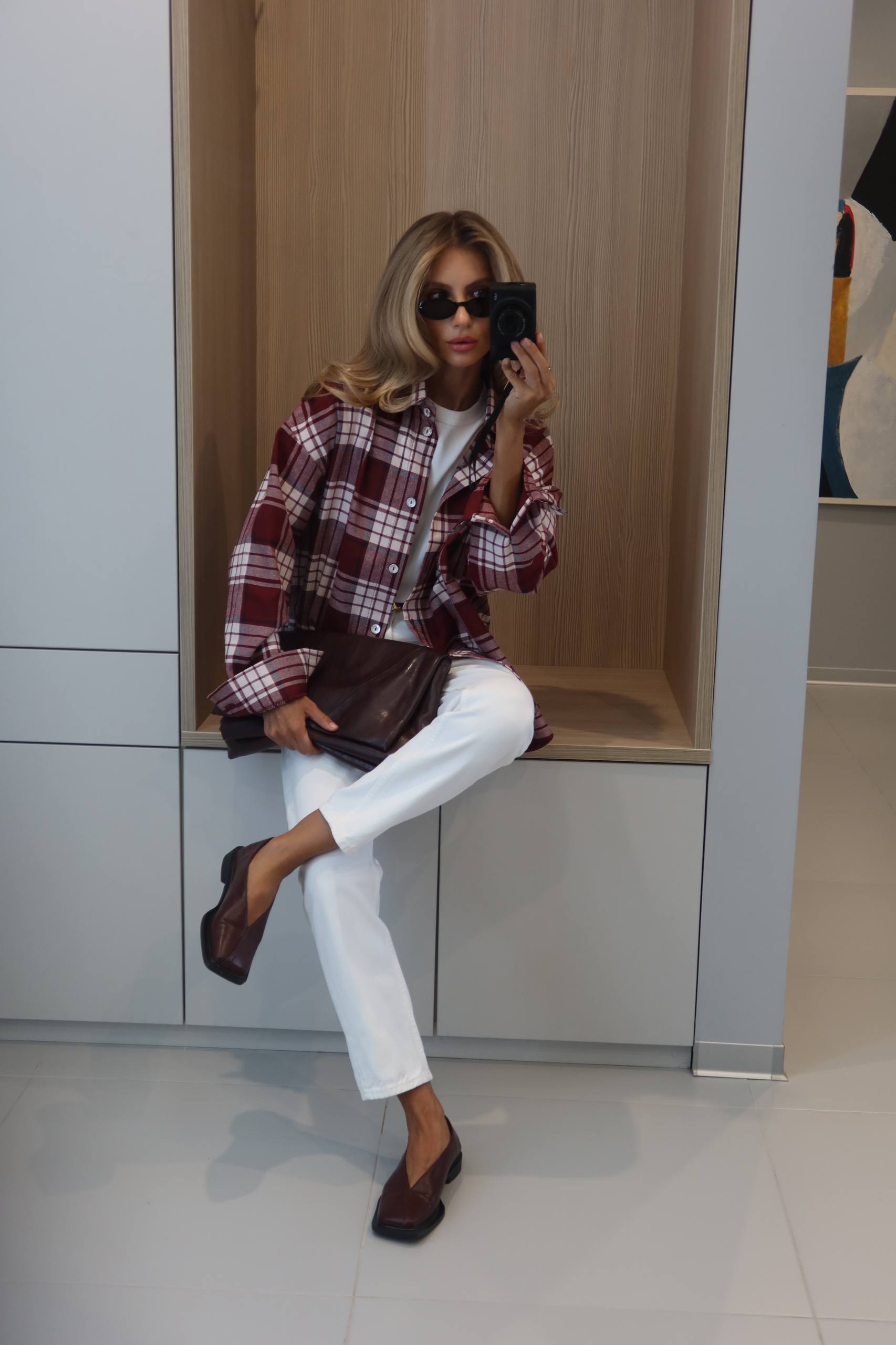 Stylová košile v červené barvě – tvůj must-have pro každý outfit ❤️